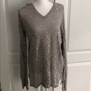 Prana Long Hooded Organic Gemma Sweater Large